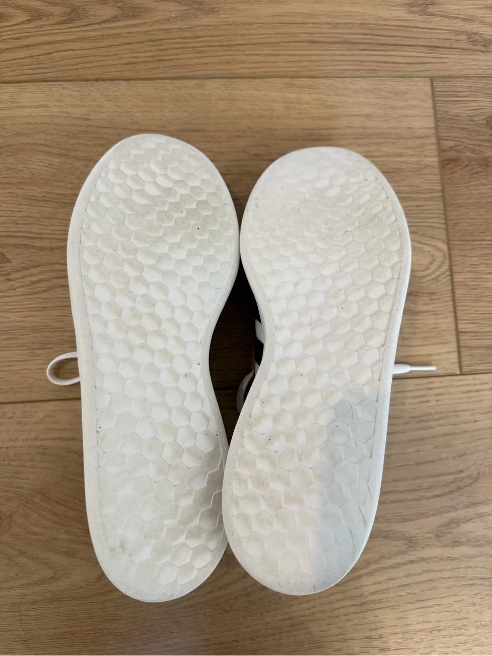 adidas White and Black Classic Low-Top Sneakers